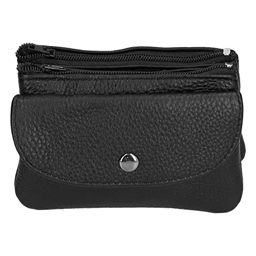 Billetera compacta de cuero suave Cover