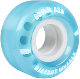 Bigfoot Skateboard Wheels 55mm 83A Soft Cruiser Filmer Wheels Blue (Set of 4)