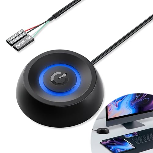 Doppia compatibilità interruttore: Oltre a uno off interruttore PC, la funzione del pulsante di accensione originale rimane inalterata. Grazie allo splitter integrato, sia il pulsante di alimentazione del PC esterno che l'interruttore host possono essere utilizzati in modo indipendente, flessibile e pratico