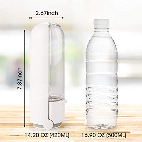 VIBIRIT Dog Water Bottle for Walking Portable Dog Water Dispenser Pet Travel Drink Cup With Rotatable Clamshell Sink - Image 2