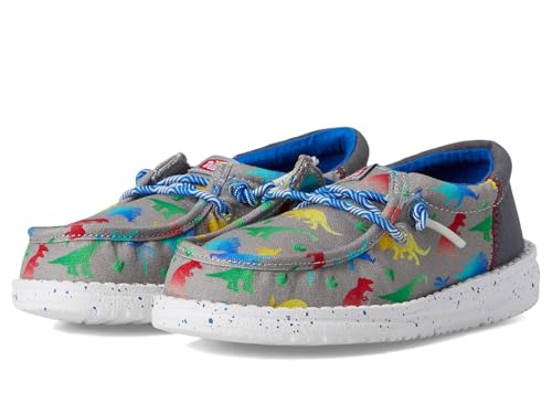 Hey Dude Men's Wally Funk Dinomite (Little Big Kid) Loafer