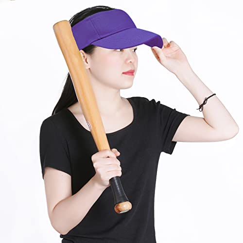 Rbenxia 5 Pieces Of Adjustable Sport Visors Sun Visor Hats Cap Visors For Women And Men (Purple) #TOP6