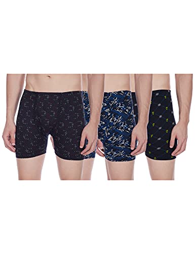 Image of RUPA FRONTLINE Printed Trunk for Men, 100% Cotton Material, Inner Elastic, Pack of 3