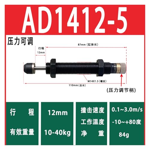 Tampon hydraulique AD1412 pour éliminer les vibrations de machine