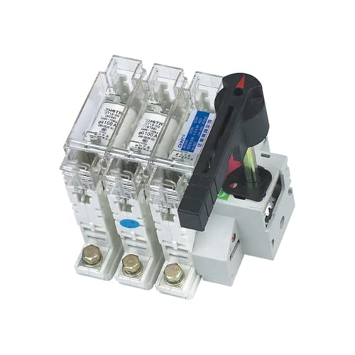 Interrupteur d'isolement triphasé 63A type fusible NHR40-3P tétrapolaire