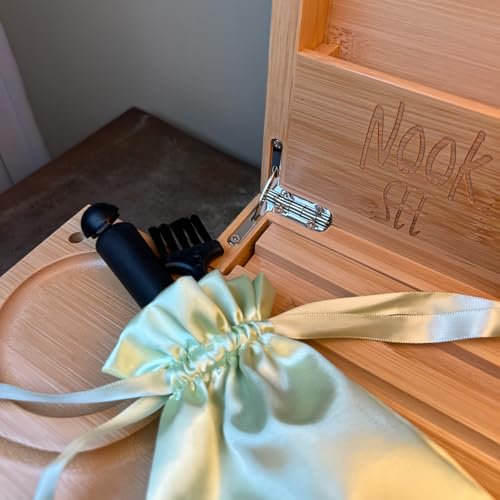 Boîte fumeur en bambou design pour salon avec verrou à code