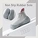 Hstyle Baby Sock Shoes Toddler Walking Shoes Infant Non-Slip Slippers Soft Rubber Sole Sneakers for Baby Boys Girls