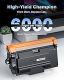 TN-3600XL TN-3600 Toner compatible for Brother TN3600XL TN3600 MFC-L5710DW MFC-L5710DN MFC-L6710DW HL-L5210DN HL-L6415DN HL-L6210DW DCP-L5510DW MFC-L6910DN HL-L5210DW HL-L5215DN - Black (With Chip) - Image 3