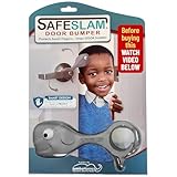 Baby Proofing Door Stopper, Door Pinch Guards Protect Child Fingers & PET Tails. Baby Safety Finger Protectors Prevent Pinch Injuries – Kids and Adults Love Whale Pinch Guard (Grey)