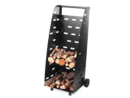 PURLINE EFP12 Carro porta leña de acero con ruedas para fácil transporte
