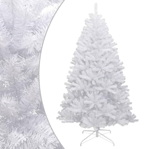 Árbol de Navidad artificial de 210 cm con bisagras que no pierde nieve 3