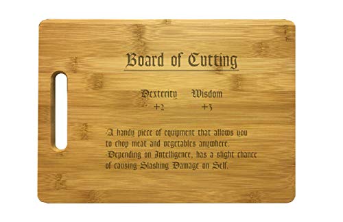 Tabla de Cortar Rectangular de Bambú Grabada miniatura 1