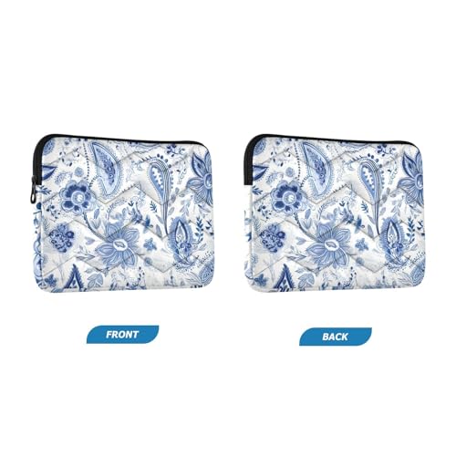 Funda para portátil 13-14 pulgadas con diseño floral Paisley miniatura 2