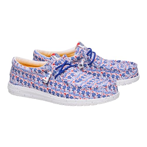 HEYDUDE Wally Pabst Blue Ribbon, Men’s Shoes, Slip-on Loafers, Comfortable & Light-Weight3