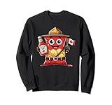 Excellent vêtement de dessin animé de police ketchup. Plongez dans le monde savoureux des chips de ketchup et découvrez de nouvelles saveurs qui raviront votre goût. Parfait pour tous les jours où vous voulez vous adonner à une collation canadienne préférée.