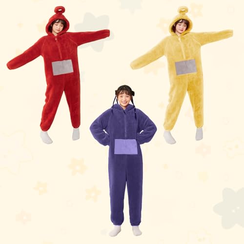 Déguisement carnaval adulte jaune sous forme de combinaison pyjama confortable et ample - 7