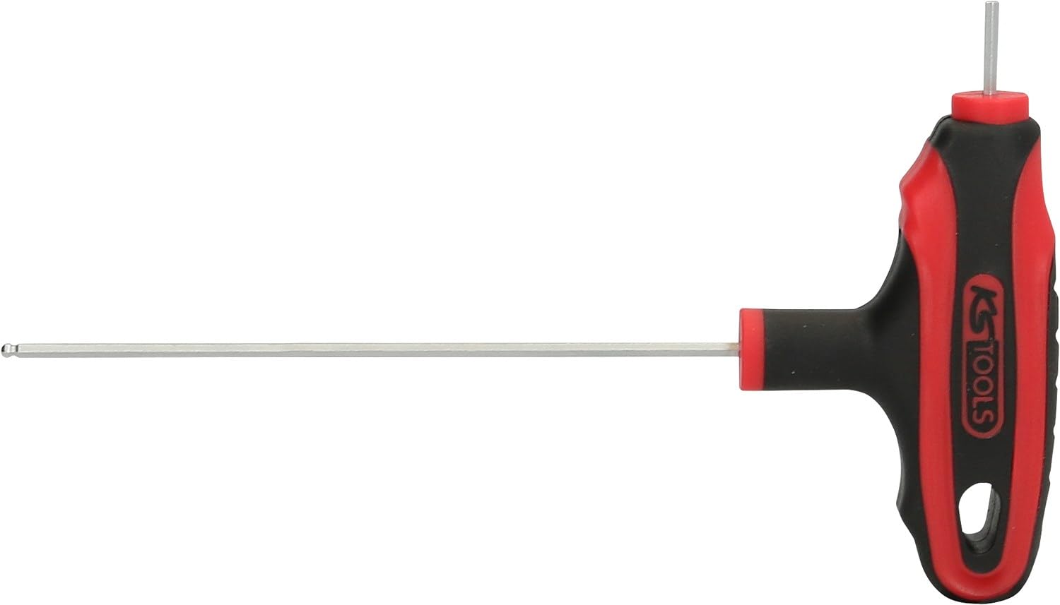 KS Tools 151.813 2mm Ergo+ T-Handle Hex Key Wrench, Silber