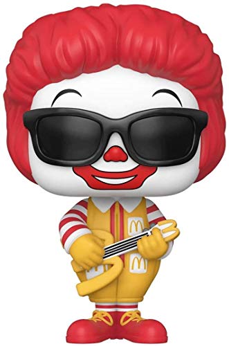 Funko Pop! Mcdonalds Rock out Ronald - Rockstar Nugget - McDonald's - Figura de Vinilo Coleccionable - Idea de Regalo- Mercancia Oficial - Juguetes para Niños y Adultos - Ad Icons Fans