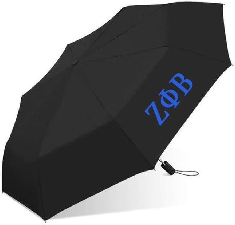 Zeta Phi Beta Greek Letter Umbrella