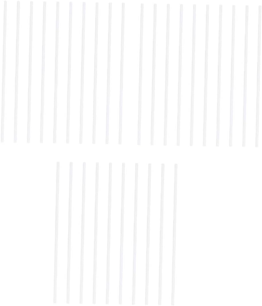 ABOOFAN 300pcs Paper Lollipop Sticks for Candy Making Diy Cake Bars Food-grade Material for Parties Festivals