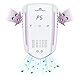 Morrerfresh Geruchsvernichter für Zuhause und Katzentoilette, Hundedesodorierer, Poof Odor Eliminator, Haustierfreundlich, Lufterfrischer, Ozon-Geruchsentfernung, 99% Luftreiniger (weiß, Unparfümiert)