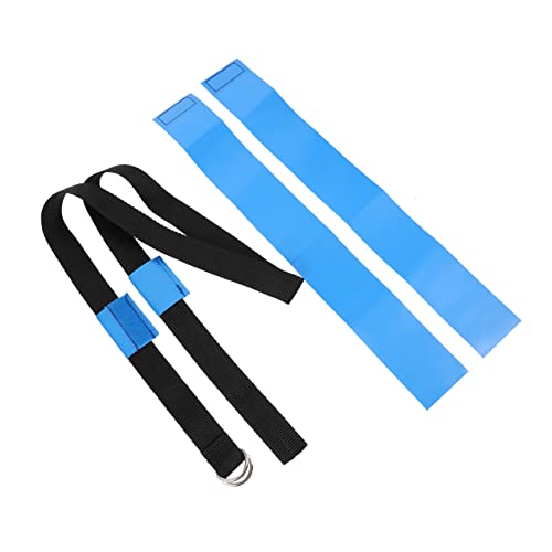 Kisangel Flag Football Waist Belt Flags American Football Training Webbing D-ring Boys and Girls Adults Identification Random Color