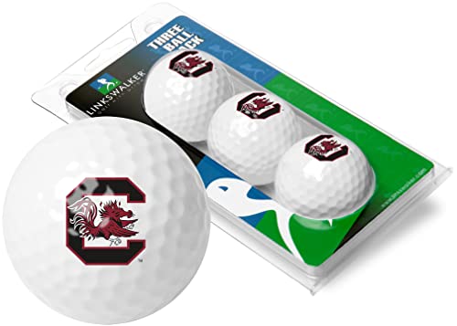 Linkswalker South Carolina Gamecocks - 3 Golf Ball Sleeve #TOP22