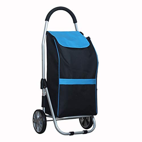 Einkaufstrolley Einkaufswagen, Stair Climbing Wagen Trolly Folding Einkaufswagen, Aluminium Tragbarer Kofferkuli Grocery Faltbare Wagen Cover