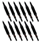 12pcs Archery Arrow Tips 100/125/150/200 Grain Field Tips 5/16 Inch Screw in Bullet Points, Archery Target Crossbow Practice Tip for Arrow Recurve Bow Compound Bow, Hunting Bow Arrow Target Practice