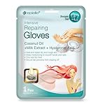 Epielle Intensive Repairing Hand Mask 6 Pairs, Deep Moisturizing Gloves for Dry, Cracked Hands, Self Care Gifts for Women, Spa Kit, Stocking Stuffers, Thanksgiving Essentials - Image 2