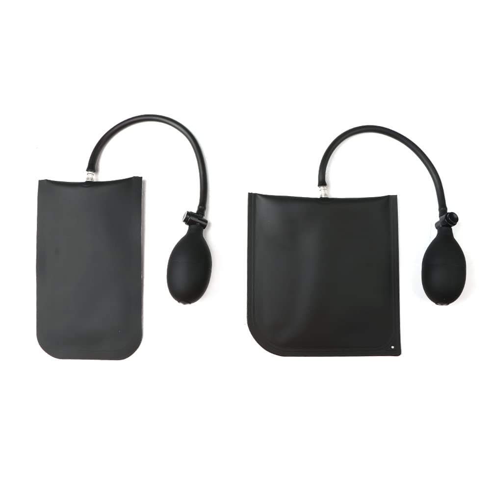 Kit de Herramientas de Apertura de Cerraduras, con Cuña Que ​no Deja Marcas y Bolsa de Aire, Herramienta de Largo Alcance, Herramienta de Desmontaje de Coche,Desmontar el Salpicadero Radio Coche