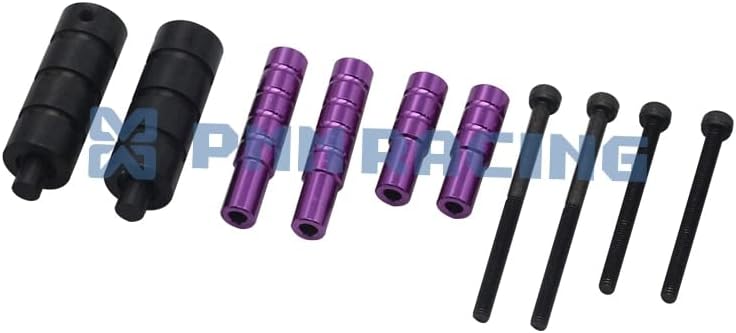 1/10 RC Crawler CNC Aluminium Alloy Front Rear Lengthen Adapter Set for Axial SCX-10