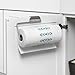 Spectrum Over The Cabinet Paper Towel Holder (Brushed Nickel) - Paper Towel Storage & Dispenser for Bathroom, Kitchen, Laundry Room, RV, Camper, & Cabinet Organization