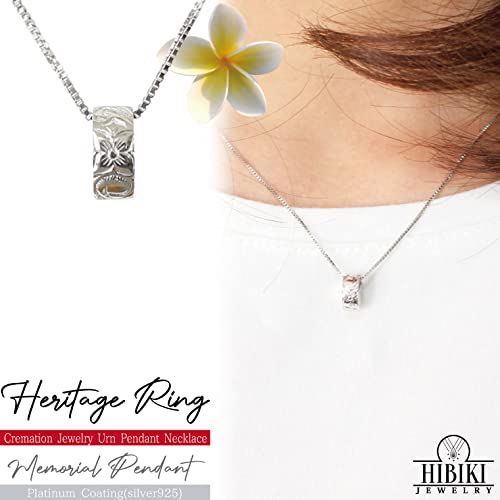 メモリアル工房　響 Cremation Jewelry Urn Pendant Necklace for Memorial Heritage Ring Hawaiian silver925 Ashes Jewelry MADE IN JAPAN2