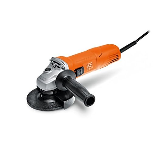 FEIN WSG 7-115 760W 12500RPM 115mm 1700g - Amoladora angular (12500 RPM, Negro, Naranja, M14, Corriente alterna, 760 W, 420 W)
