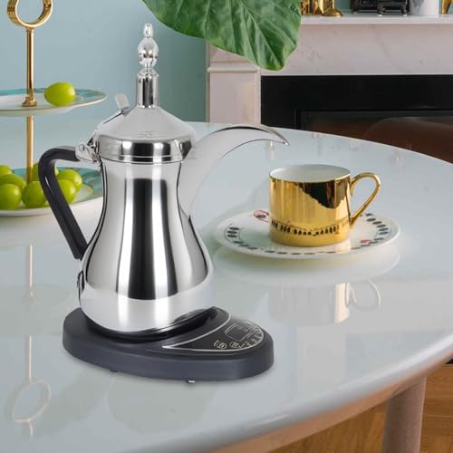 Tetera eléctrica árabe en acero inoxidable multicolor 800 ml miniatura 5