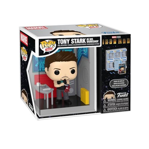 Funko Pop! Nooks: Marvel - Tony Stark in his Workshop - Collectable Vinyl Figure - Gift Idea - Official Merchandise - Toys for Kids & Adults