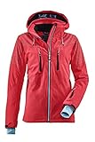 Killtec Damen Savognin WMN Ski Jckt B Funktionsjacke Mit Abzippbarer Kapuze Und Schneefang, hellrot, 34