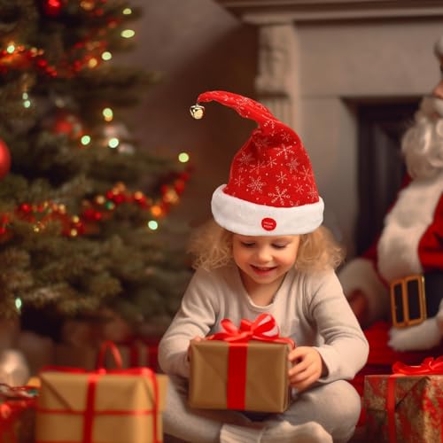 Chapeau de père noël électrique pour briser l'ennui des repas de fin d'année - 3