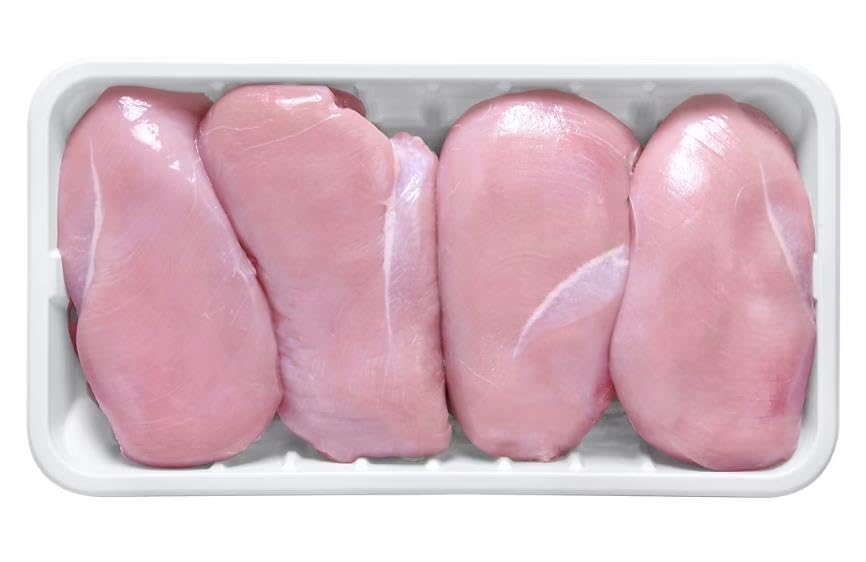 Boneless Skinless Chicken Breasts are a versatile and delicious option for any meal. These chicken breasts are perfect for grilling, baking, or meal prep and are sure to be a hit with the whole family. Keep them refrigerated or frozen for easy use whenever you need them. [ 72 oz , 4.5 lb ]