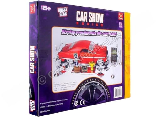 Hobby Gear 1:24 Car Show Set 18410 - Thumbnail 2
