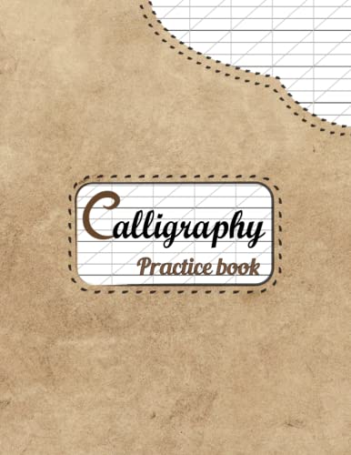 Lined Calligraphy Paper Notebook : Tracing Paper for Calligraphy and Handwriting Practice: 8.5x11 inches