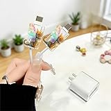 2pcs Acrylic Magical Cat Cable Protector, Type-C Compatible, Anti-Break Data Cable Cover, Beautiful and Durable Charging Cable Protective Case, Perfectly Ideal