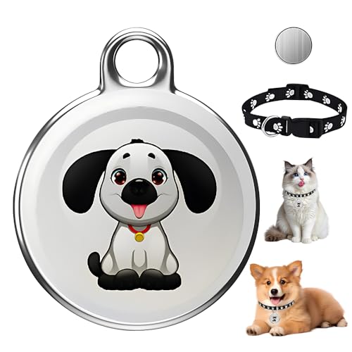 XPJBKC GPS-Tracker für Katze, Mini-Haustier- und Hundetracker mit Halsband, Echtzeit-Standortverfolgung von Hunden und Katze