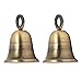 Indian Brass Bells Jingle Bells for Home Door DÃ©cor, Crafts, Chimes, Christmas DÃ©cor, Cow Pet Bells Christmas Craft Bells for Christmas Decorations (2, Plain)