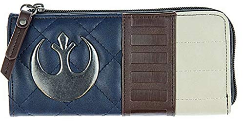 S Wars Han Solo Zip Around Clutch Wallet
