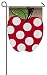 Burlap Apple Garden Flag