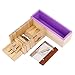 Produktbild Seifen-Silikonform, handgefertigt, verstellbar, Holz, Seife, Brotschneider, Form mit Holzbox, Silikonform, Holzbox, Kuchenmacher, Schneidewerkzeug