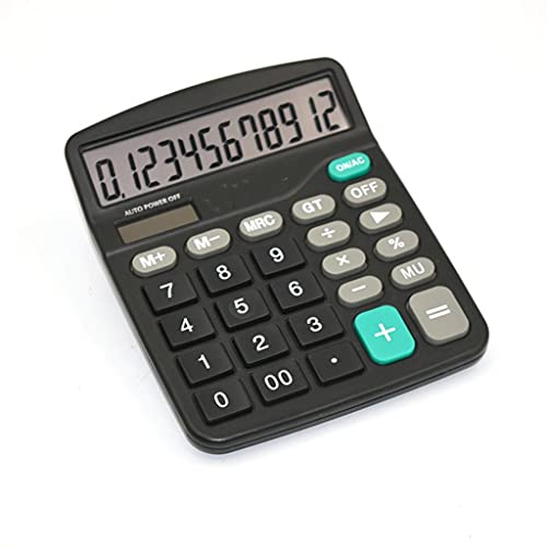 Calculadoras electrónicas de Escritorio de Pantalla Grande de 12 dígitos, calculadoras Escolares para el hogar y la Oficina, Herramientas de Contabilidad financiera