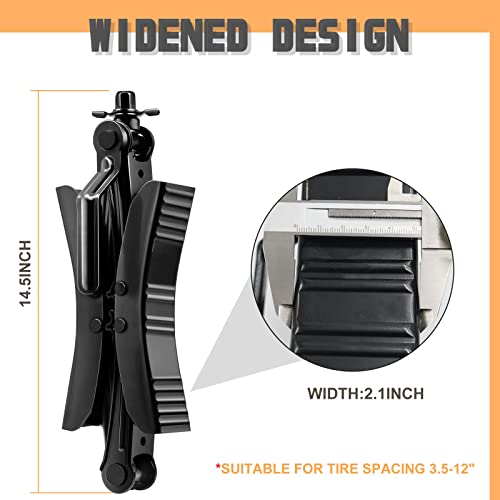 Wankic Camper Wheel Chock X Shaped RV Chocks Stabilizer for Travel